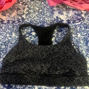 Lululemon Athletica Black and White Intimates Bra